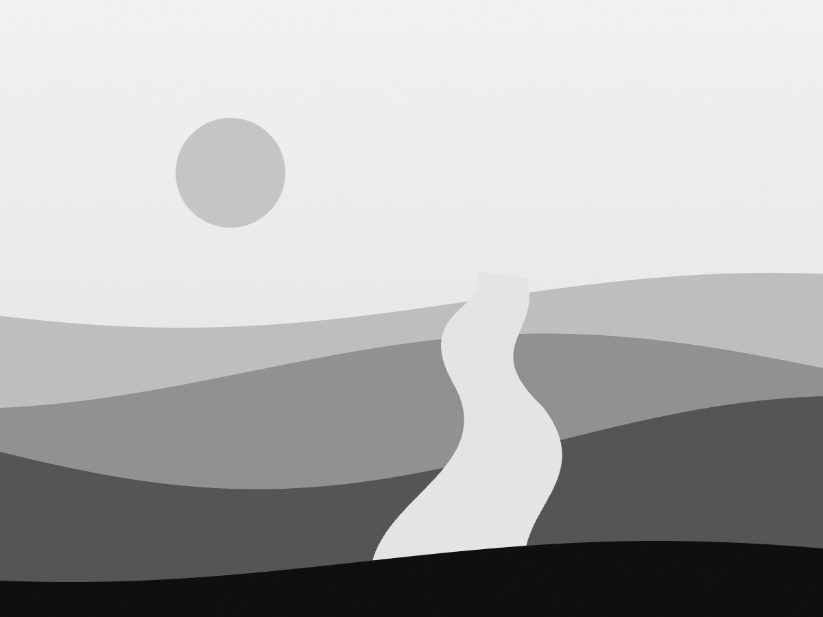 A path winding through the hills
